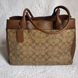 Large Coach Casey tote